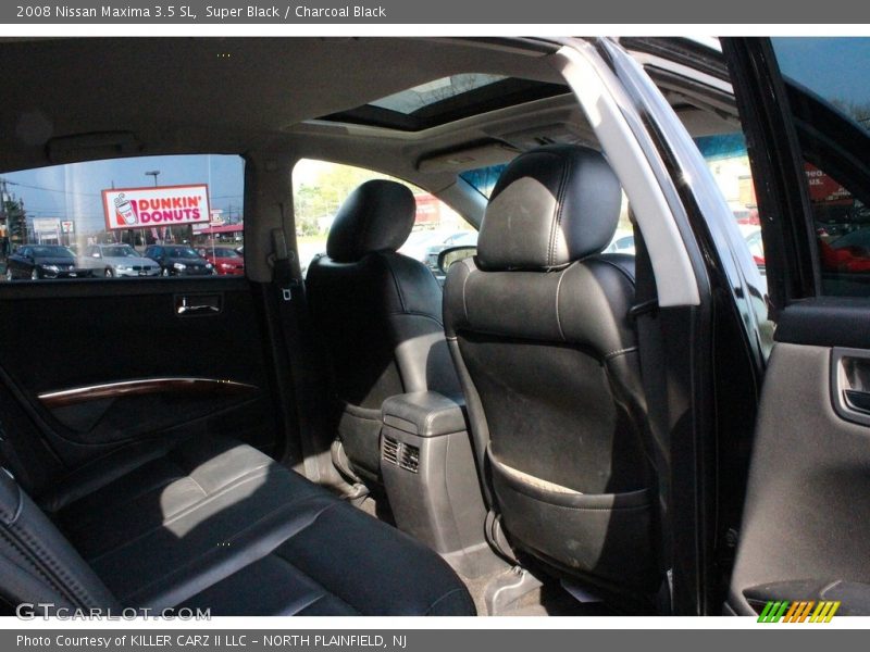 Super Black / Charcoal Black 2008 Nissan Maxima 3.5 SL
