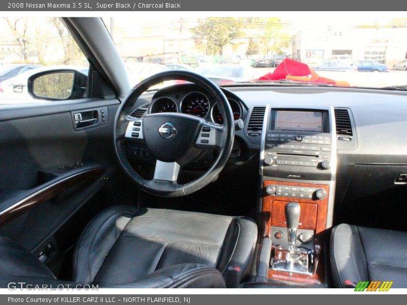 Super Black / Charcoal Black 2008 Nissan Maxima 3.5 SL