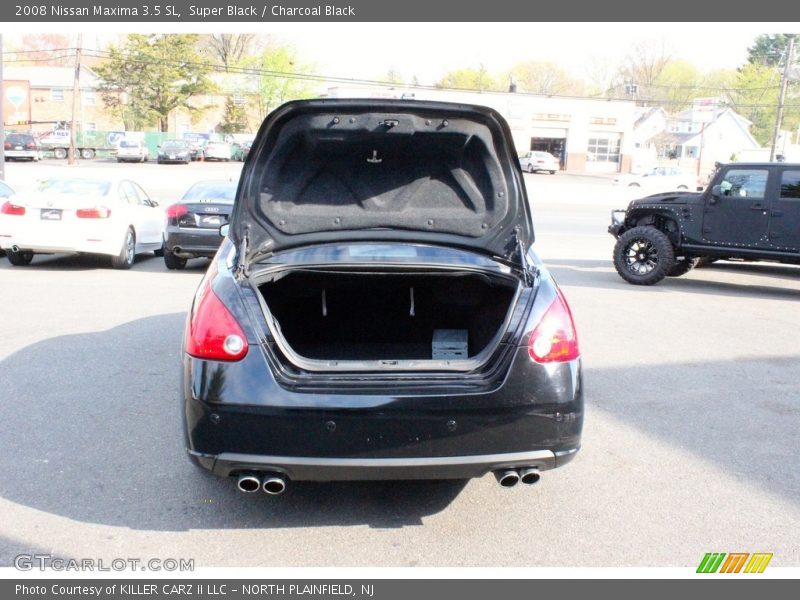 Super Black / Charcoal Black 2008 Nissan Maxima 3.5 SL
