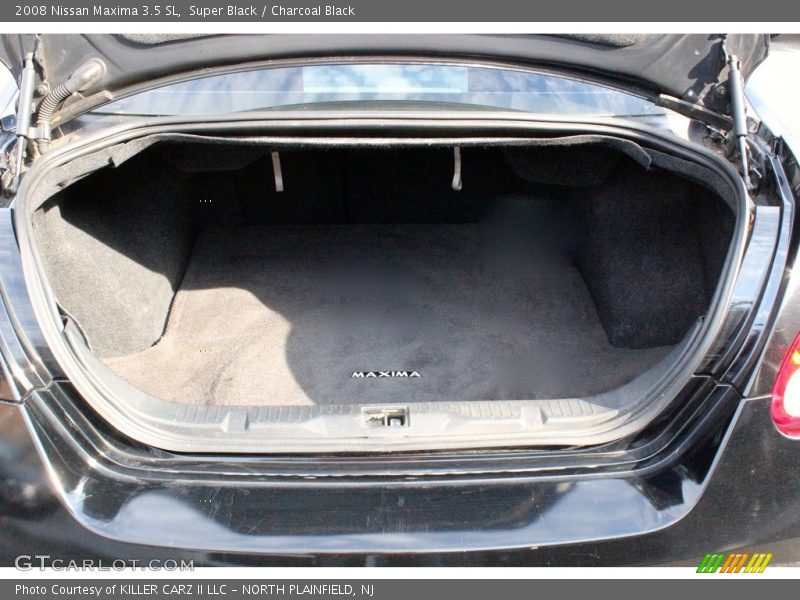 Super Black / Charcoal Black 2008 Nissan Maxima 3.5 SL