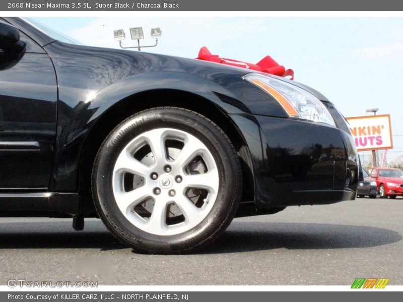 Super Black / Charcoal Black 2008 Nissan Maxima 3.5 SL