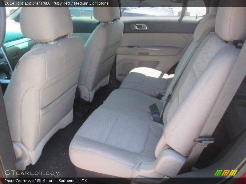 Ruby Red / Medium Light Stone 2014 Ford Explorer FWD