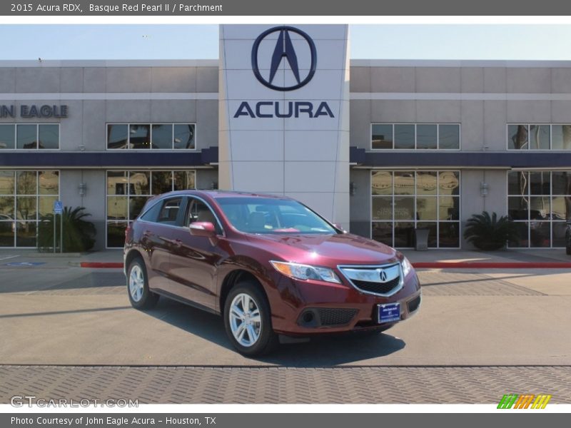 Basque Red Pearl II / Parchment 2015 Acura RDX