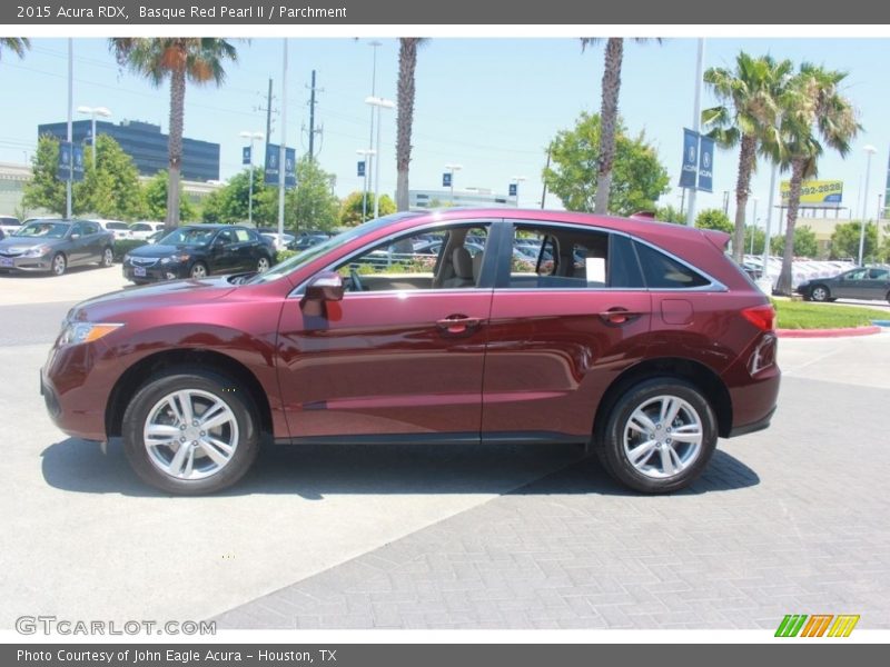 Basque Red Pearl II / Parchment 2015 Acura RDX
