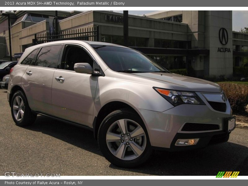 Palladium Metallic / Ebony 2013 Acura MDX SH-AWD Technology