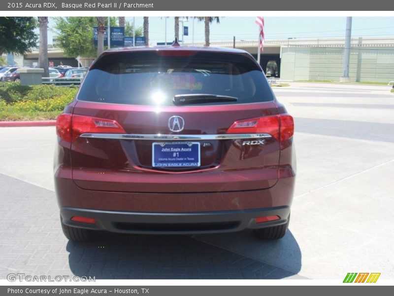 Basque Red Pearl II / Parchment 2015 Acura RDX