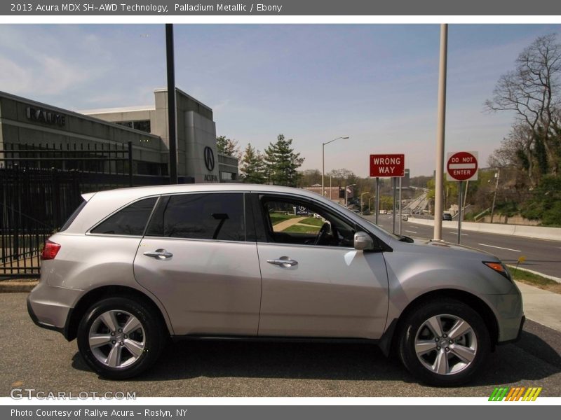 Palladium Metallic / Ebony 2013 Acura MDX SH-AWD Technology
