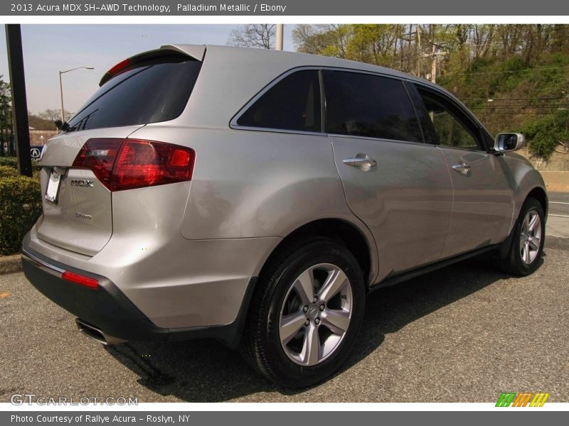 Palladium Metallic / Ebony 2013 Acura MDX SH-AWD Technology