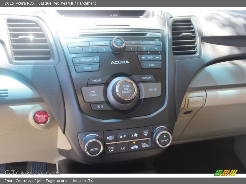 Basque Red Pearl II / Parchment 2015 Acura RDX