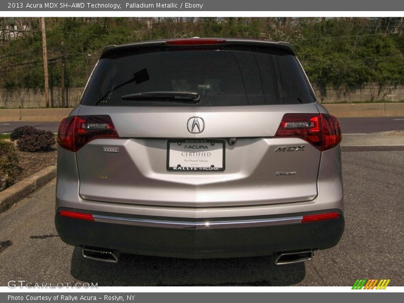 Palladium Metallic / Ebony 2013 Acura MDX SH-AWD Technology
