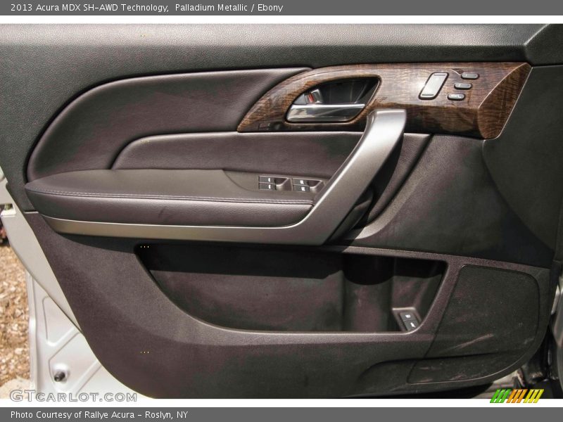 Palladium Metallic / Ebony 2013 Acura MDX SH-AWD Technology