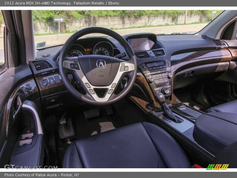 Palladium Metallic / Ebony 2013 Acura MDX SH-AWD Technology