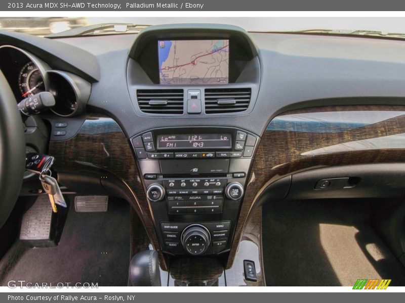 Palladium Metallic / Ebony 2013 Acura MDX SH-AWD Technology