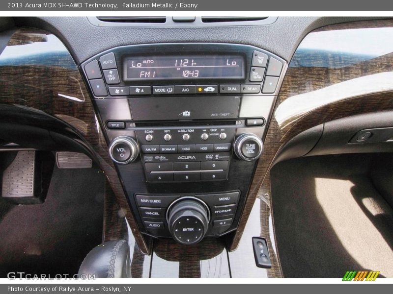 Palladium Metallic / Ebony 2013 Acura MDX SH-AWD Technology