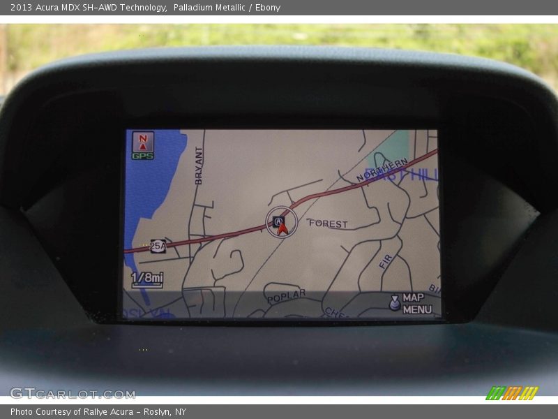 Palladium Metallic / Ebony 2013 Acura MDX SH-AWD Technology