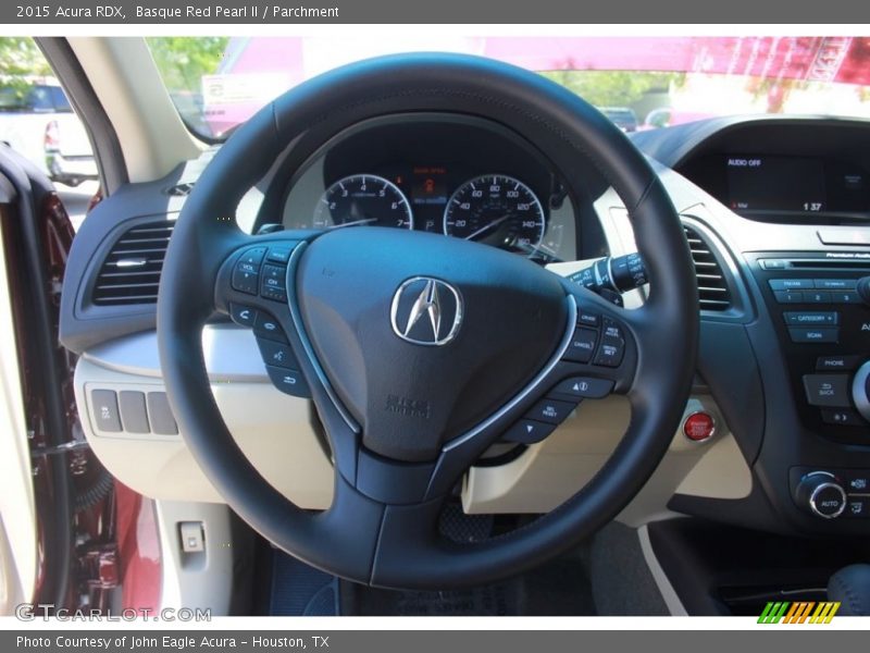 Basque Red Pearl II / Parchment 2015 Acura RDX