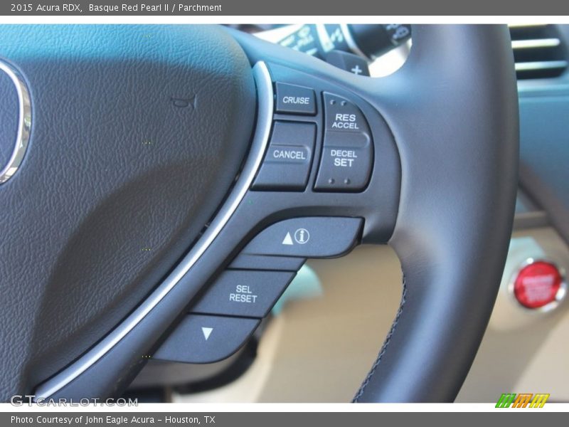 Basque Red Pearl II / Parchment 2015 Acura RDX