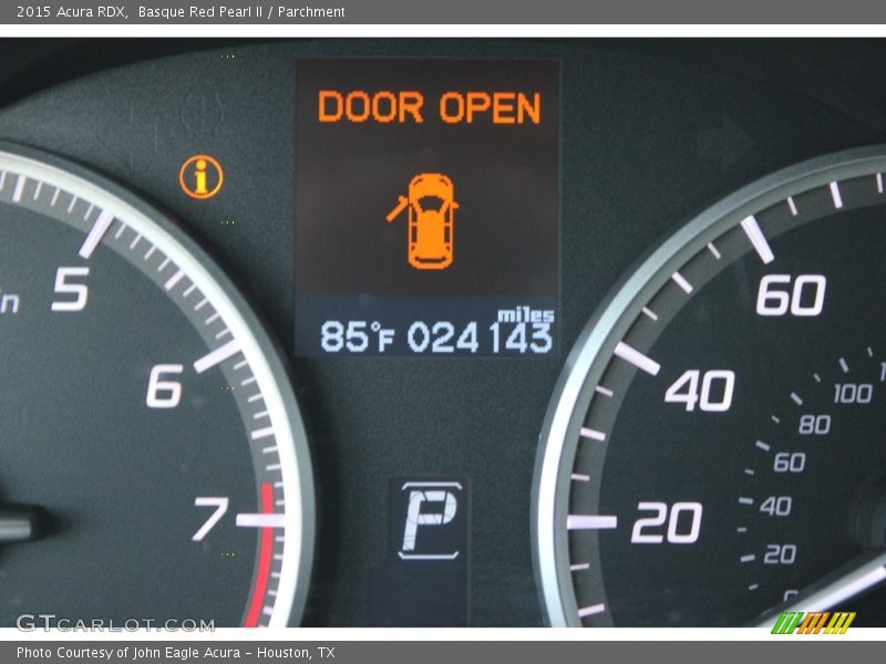 Basque Red Pearl II / Parchment 2015 Acura RDX