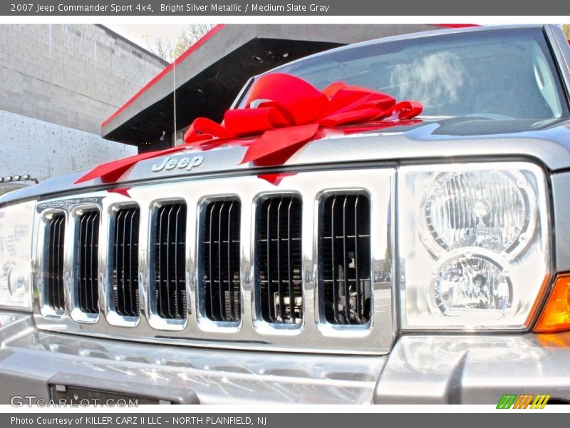 Bright Silver Metallic / Medium Slate Gray 2007 Jeep Commander Sport 4x4