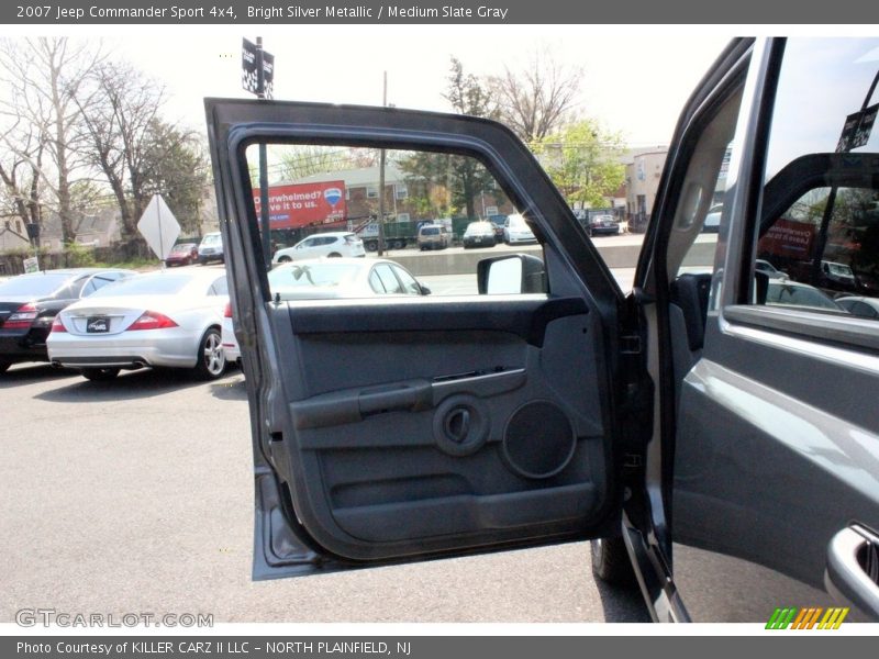 Bright Silver Metallic / Medium Slate Gray 2007 Jeep Commander Sport 4x4