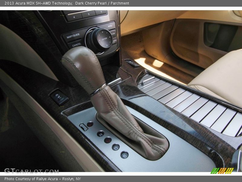 Dark Cherry Pearl / Parchment 2013 Acura MDX SH-AWD Technology
