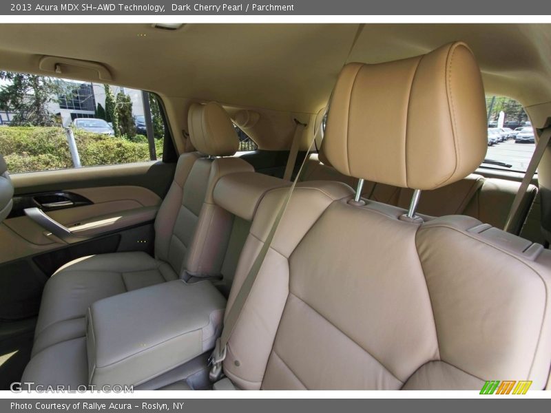 Dark Cherry Pearl / Parchment 2013 Acura MDX SH-AWD Technology