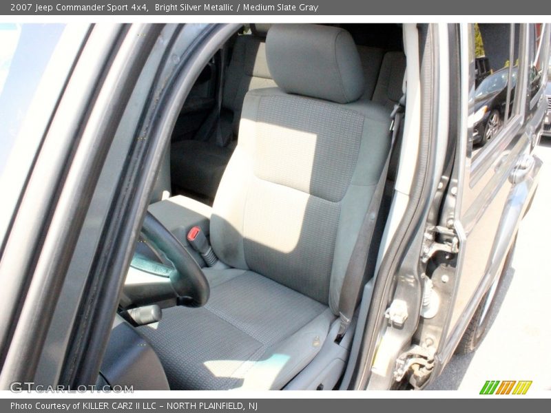 Bright Silver Metallic / Medium Slate Gray 2007 Jeep Commander Sport 4x4