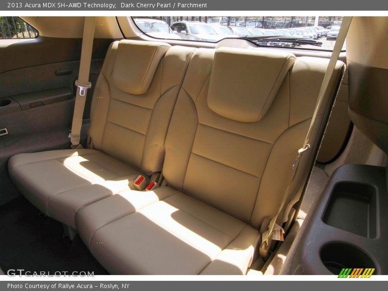 Dark Cherry Pearl / Parchment 2013 Acura MDX SH-AWD Technology