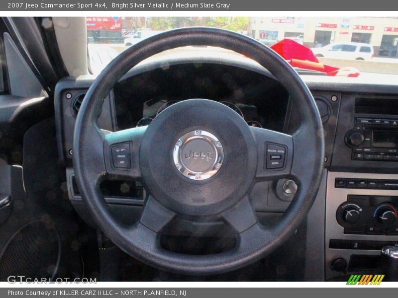 Bright Silver Metallic / Medium Slate Gray 2007 Jeep Commander Sport 4x4