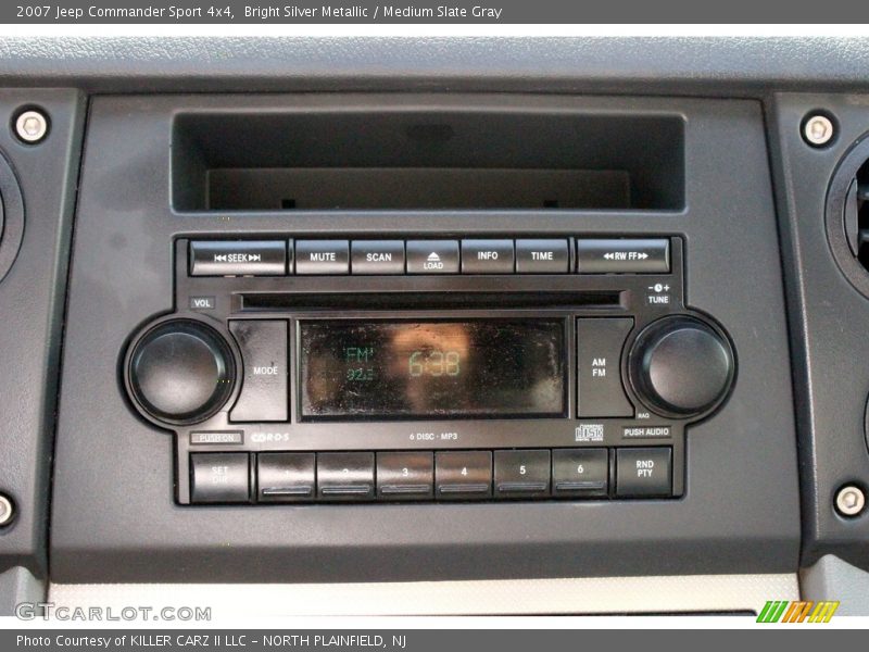 Bright Silver Metallic / Medium Slate Gray 2007 Jeep Commander Sport 4x4