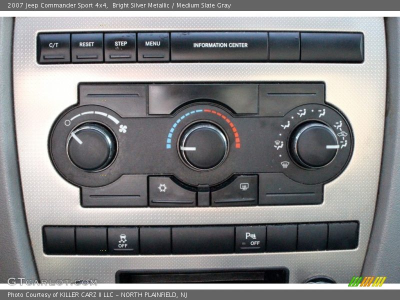 Bright Silver Metallic / Medium Slate Gray 2007 Jeep Commander Sport 4x4