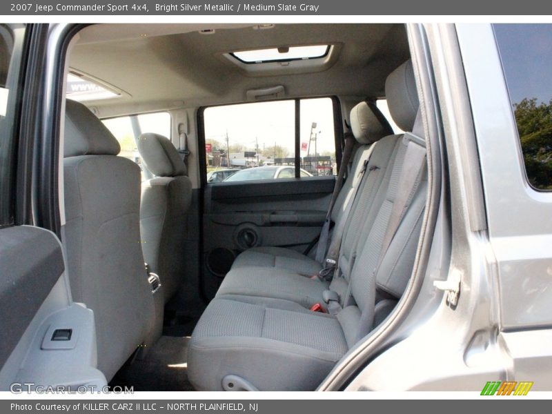 Bright Silver Metallic / Medium Slate Gray 2007 Jeep Commander Sport 4x4