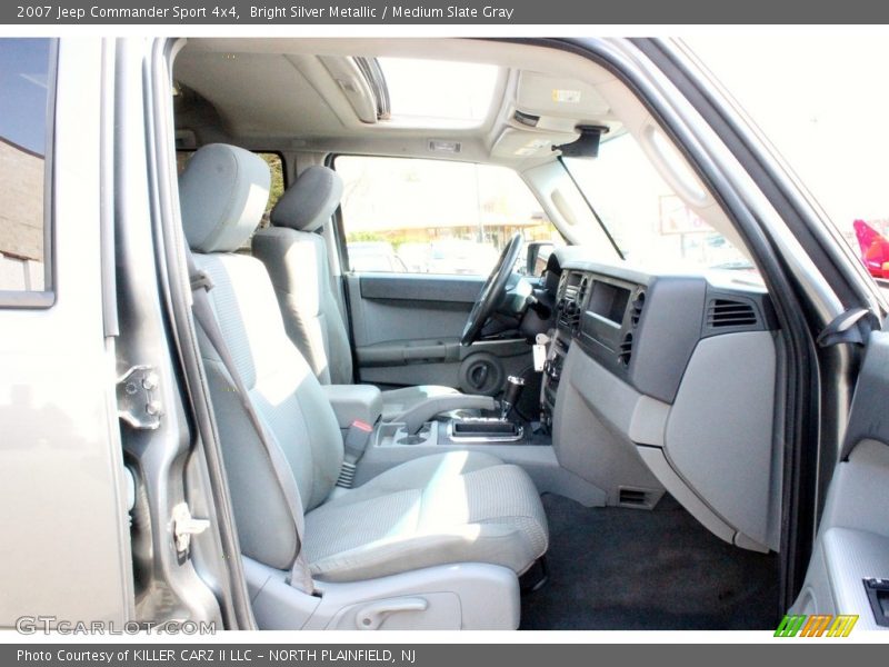 Bright Silver Metallic / Medium Slate Gray 2007 Jeep Commander Sport 4x4