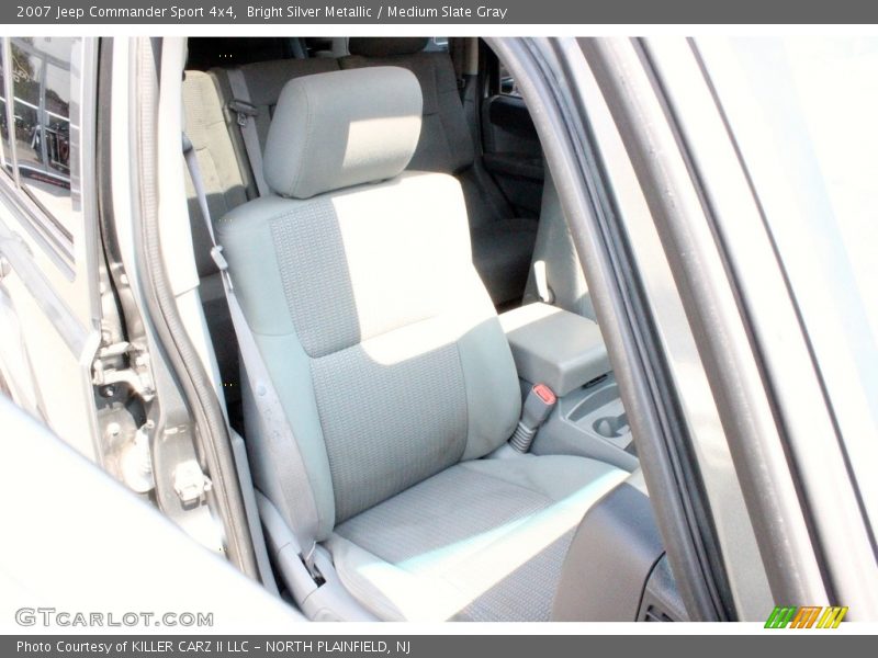 Bright Silver Metallic / Medium Slate Gray 2007 Jeep Commander Sport 4x4