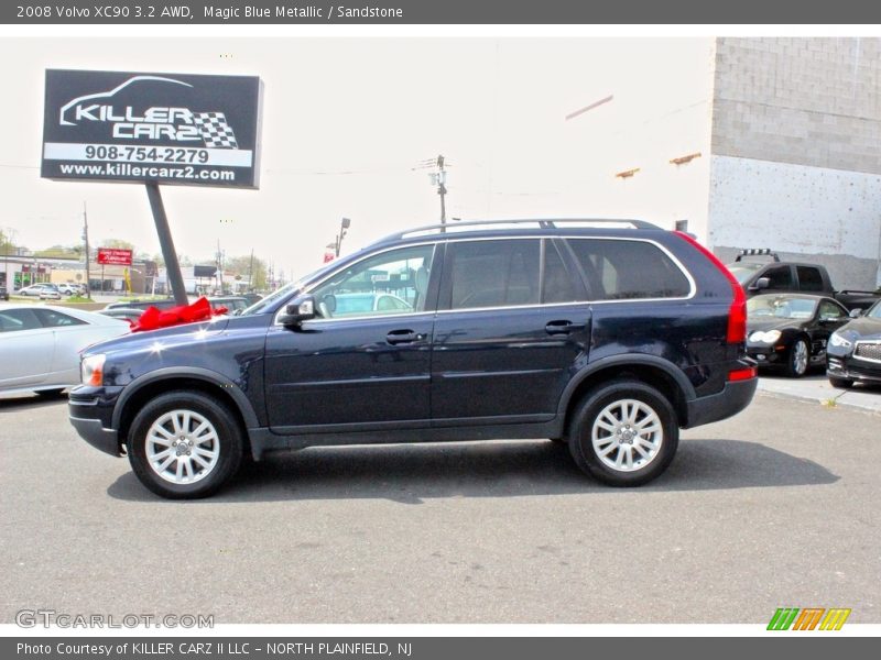 Magic Blue Metallic / Sandstone 2008 Volvo XC90 3.2 AWD