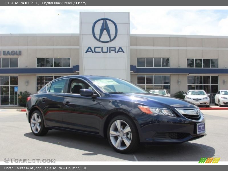 Crystal Black Pearl / Ebony 2014 Acura ILX 2.0L