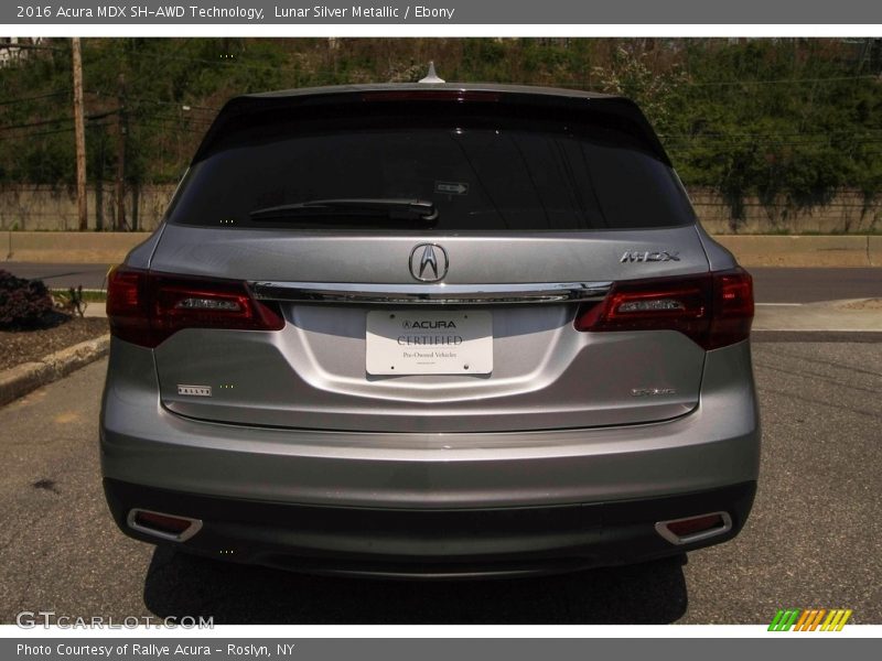 Lunar Silver Metallic / Ebony 2016 Acura MDX SH-AWD Technology