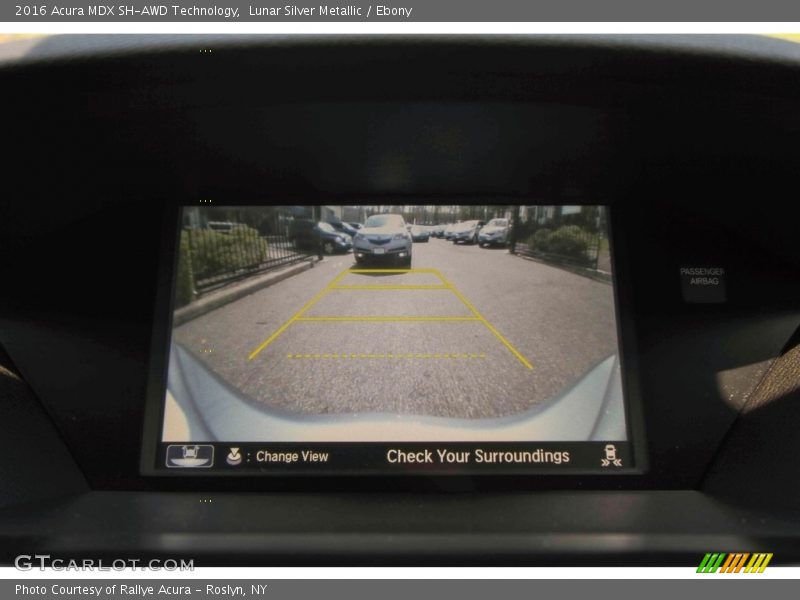 Lunar Silver Metallic / Ebony 2016 Acura MDX SH-AWD Technology