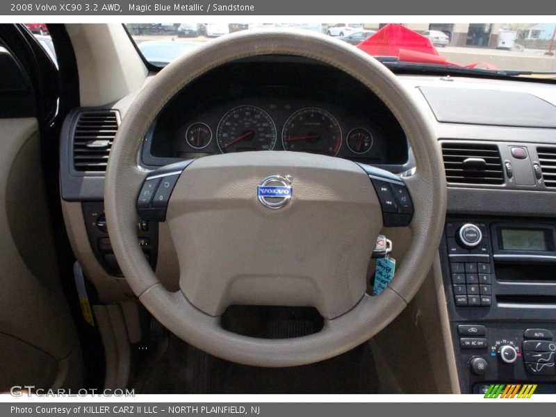 Magic Blue Metallic / Sandstone 2008 Volvo XC90 3.2 AWD