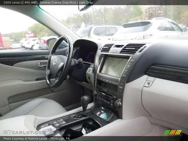 Smokey Granite Gray Mica / Light Gray 2009 Lexus LS 460 AWD