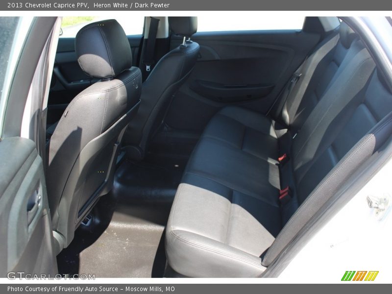 Heron White / Dark Pewter 2013 Chevrolet Caprice PPV