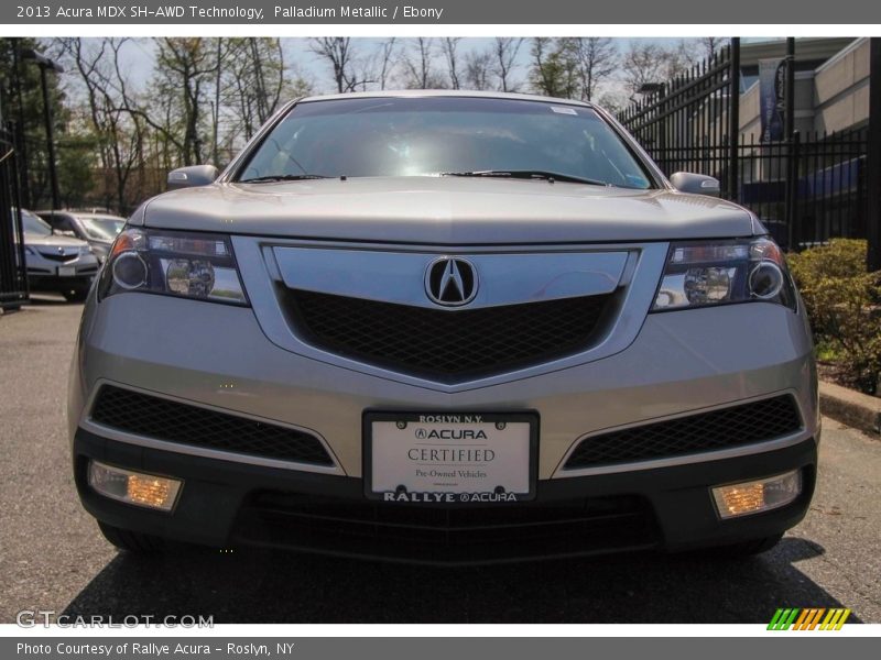 Palladium Metallic / Ebony 2013 Acura MDX SH-AWD Technology