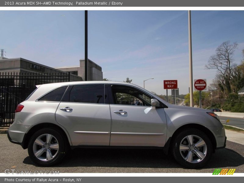 Palladium Metallic / Ebony 2013 Acura MDX SH-AWD Technology