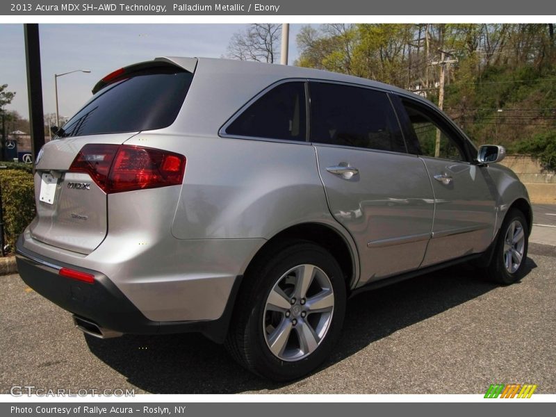 Palladium Metallic / Ebony 2013 Acura MDX SH-AWD Technology