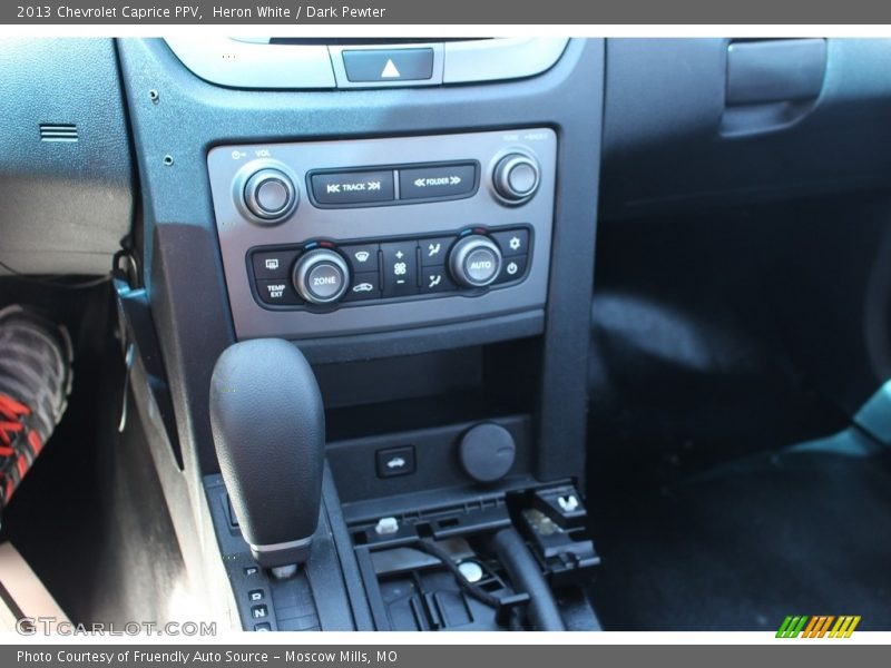 Heron White / Dark Pewter 2013 Chevrolet Caprice PPV