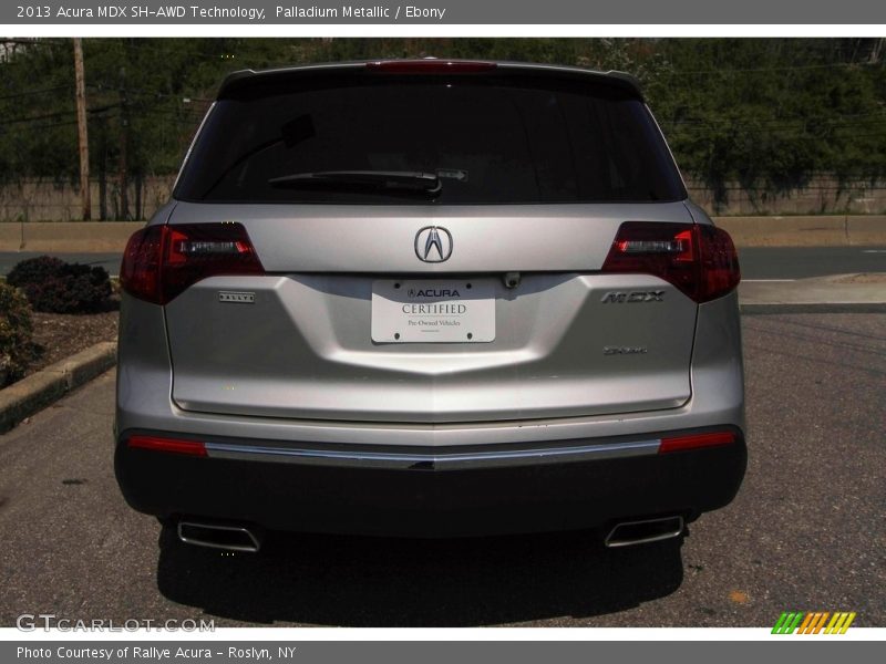 Palladium Metallic / Ebony 2013 Acura MDX SH-AWD Technology