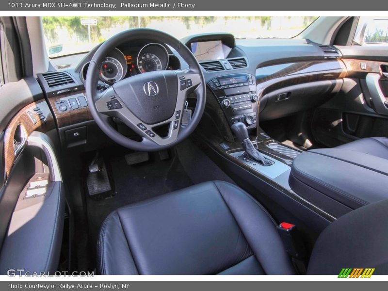Palladium Metallic / Ebony 2013 Acura MDX SH-AWD Technology