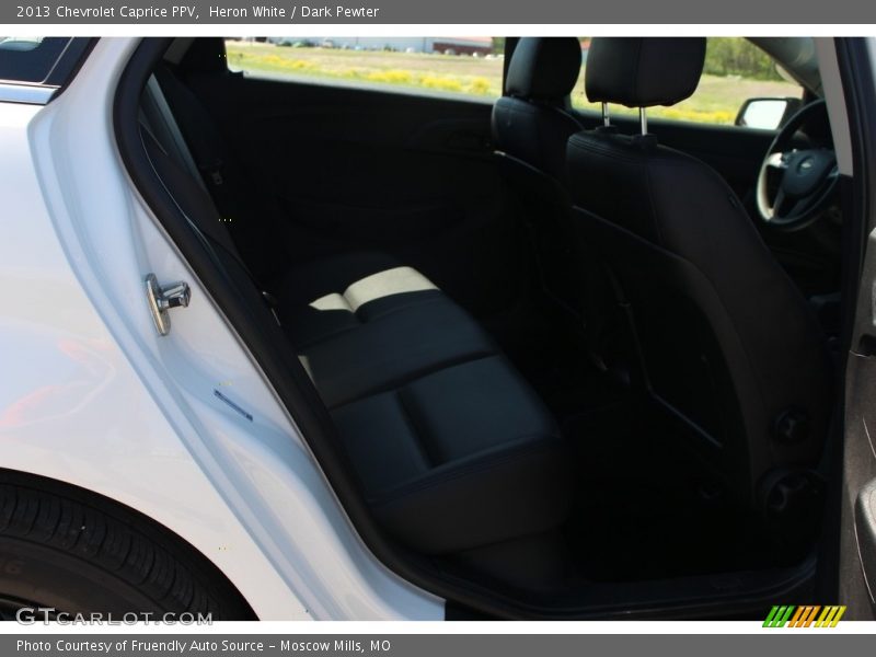 Heron White / Dark Pewter 2013 Chevrolet Caprice PPV
