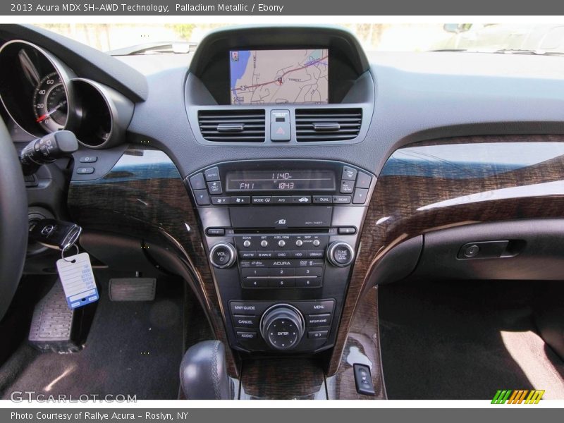 Palladium Metallic / Ebony 2013 Acura MDX SH-AWD Technology