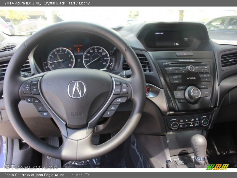 Crystal Black Pearl / Ebony 2014 Acura ILX 2.0L